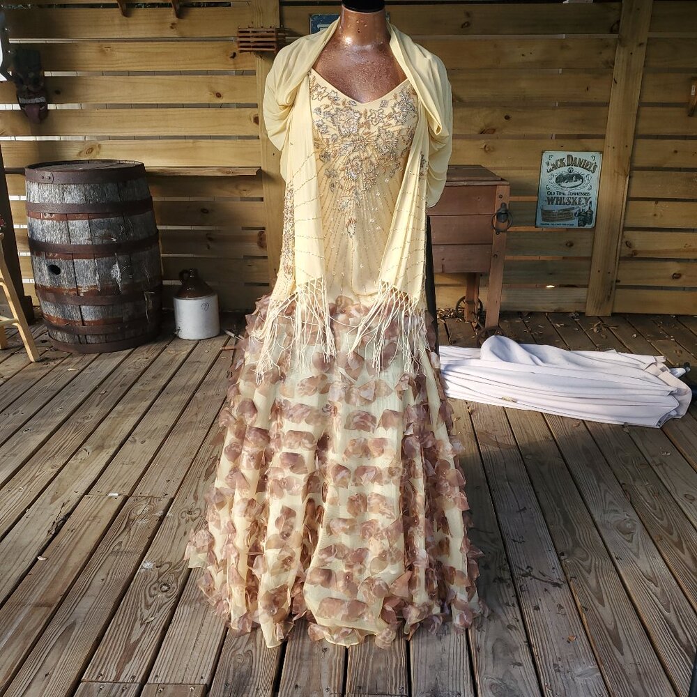 Gorgeous Sue Wong Gown, Size 4 Only Worn Once